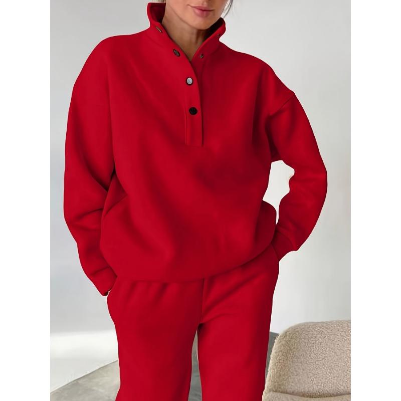 European and American Fashion Hoodie Sets - Autumn and Winter Women's Clothing