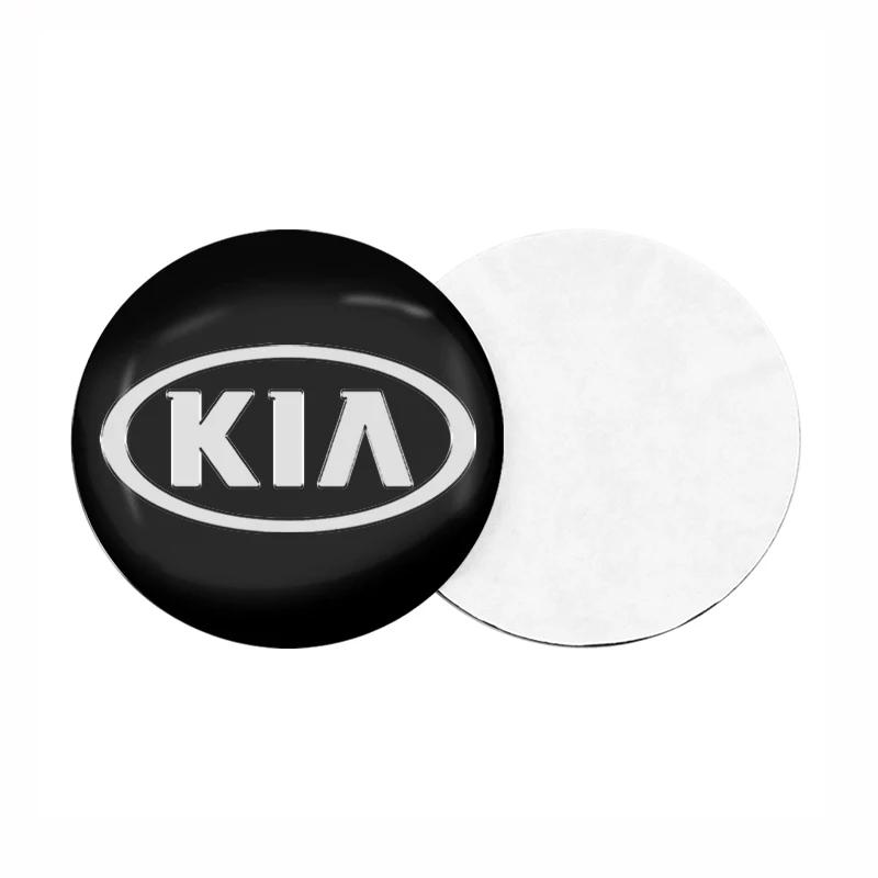 2026 Adesivo per Auto Caldo Styling Auto 56mm Tappo Centrale Mozzo Ruota Pneumatico Auto Emblema adesivo Per KIA Ceed Rio Sportage R K3 K4 K5 K6 Ceed S