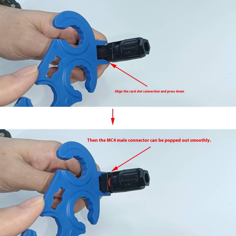 1Pc Mc4 Solar Connector Spanner Pv Wrench Key Disconnect Removal Assembly Tool 1500V Pv Adapter Cable Solar Panel Inverter