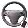 Auto Interior Accessories Hand Stitched Non-slip Artificial Leather 2008 - 2010 Steering Wheel Cover For Hyundai Elantra