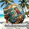 Custom Name Personalized ONE PIECE Print Umbrella, Auto Open Close, 8‑Rib Sturdy Frame, Commute Camping Hiking Use, Birthday Gift
