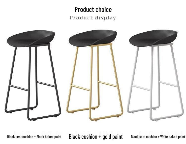 Nordic Modern Bar Stool for Extended Sitting