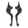 Motorcycle Adjustable Brake Clutch Lever CNC Aluminum Alloy Replacement for YAMAHA TMAX 530 2012‑2019Black