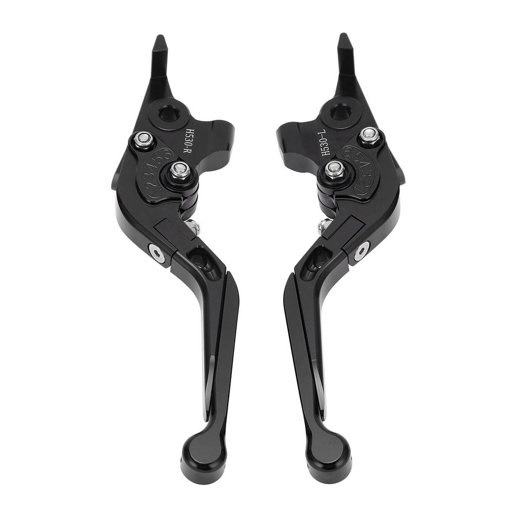 Motorcycle Adjustable Brake Clutch Lever CNC Aluminum Alloy Replacement for YAMAHA TMAX 530 2012‑2019Black
