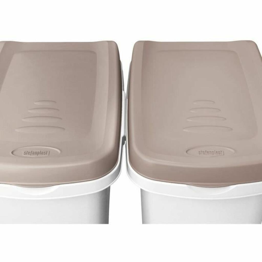Tierfutterbehälter Kerbl Weiß Braun 15 L