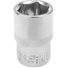 JCB Socket 1/2" 18mm 6-point Cr-V