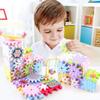Children's Electric Gear Building Blocks DIY Track Toys