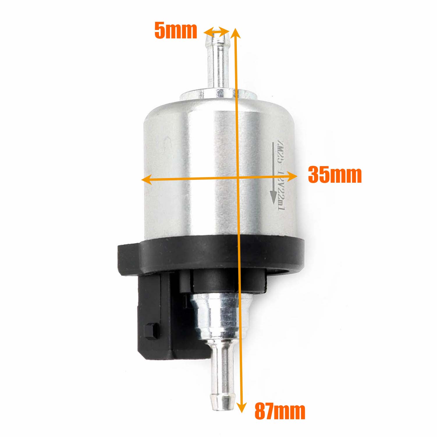 

12V Oil Fuel Pump 22ml 1KW to 5KW Iron Air Diesel Heater Standard Short Type For Car Trcuk VAN Camper