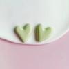 Transparent Heart Shaped Fridge Magnets 10pcs Simple Stylish Memo Board Stickers DIY Mini Home Fridge Decoration Accessories
