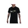 Nike Sports Lifestyle Collection Ss25 Brand Logo Breathable Round Neck Fashion Short Sleeve T-Shirt Men T-Shirt Black HJ3685-010