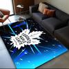 Maple Leafs Area Rug Suitable for Indoor And Outdoor,Carpets for Playroom, Homes, Offices, Living Rooms,Home Decor,Christmas Fan Gift
