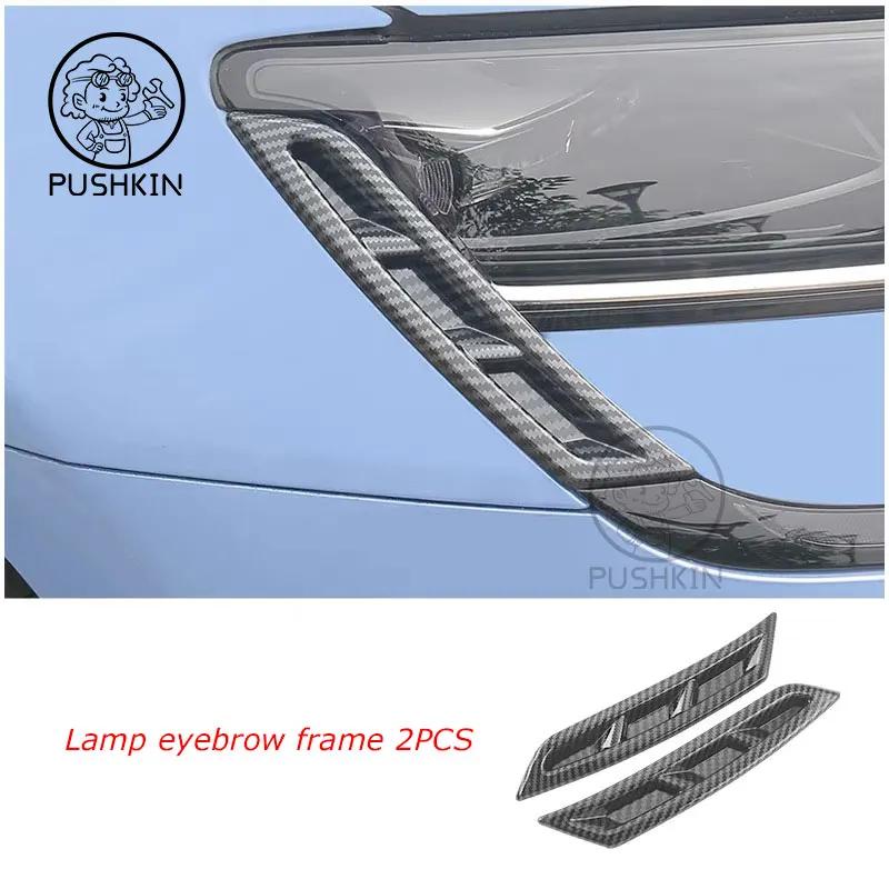 

For BYD SEAl EV ATTO 4 2022 2023 2024 Accessories Car Front Bumper Emblem Badge Decal Black Carbon Logo Refit Sticker