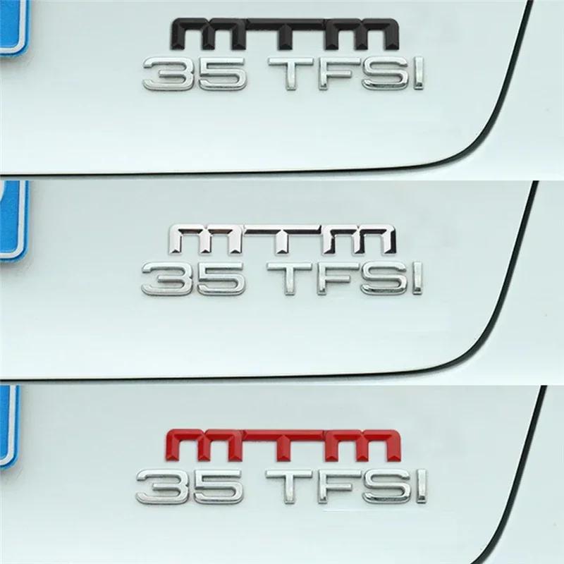 1Pc 3D Metal MTM Logo Car Body Side Badge Rear Trunk Emblem Sticker for Golf Passat Jetta Touareg Tiguan Polo CC Bora