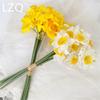 6PCS/Bundle Beautiful Artificial Narcissus Flower Home Decor Fake Flower