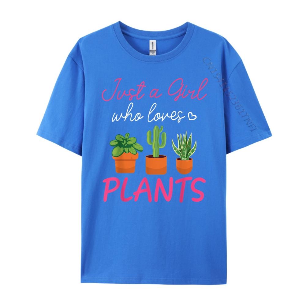 Plant Shirt Plant Girl Planting I Love Plants Camisas Basicas Hombre Tee Shirt Men Tshirts Happy New Years