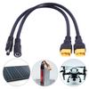 XT60 Male To 5.5x2.1mm/5.5x2.5mm Power Cable for Remote Toys Energy Storage with 5.5x2.1mm/5.5x2.5mm Male/Female Ports