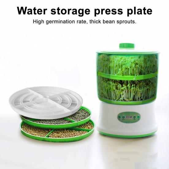 Automatic Intelligent Bean Growing Machine Large Capacity 2/3 Layers Easy To Use Home Smart Bean Sprout Machine