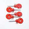 100Pcs Great Insulation Fence Ring Insulator Screw-In Electric Fencing Insulators  Cow Fencing