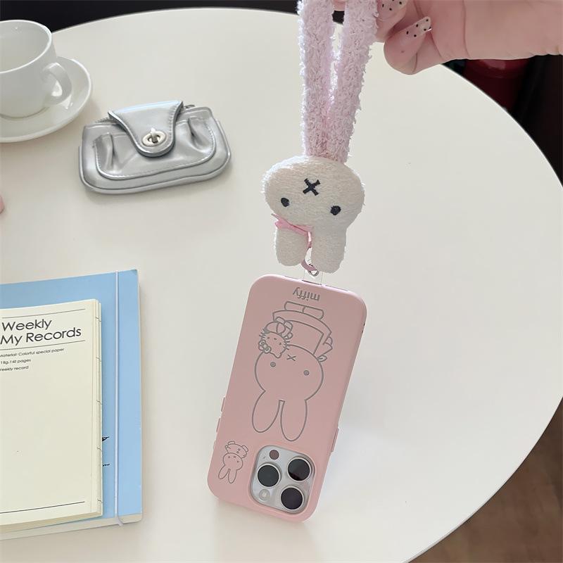 Hello Kitty iPhone 17/16 Pro Max/15/14 Case with Hand Strap – Sweet Girl Line