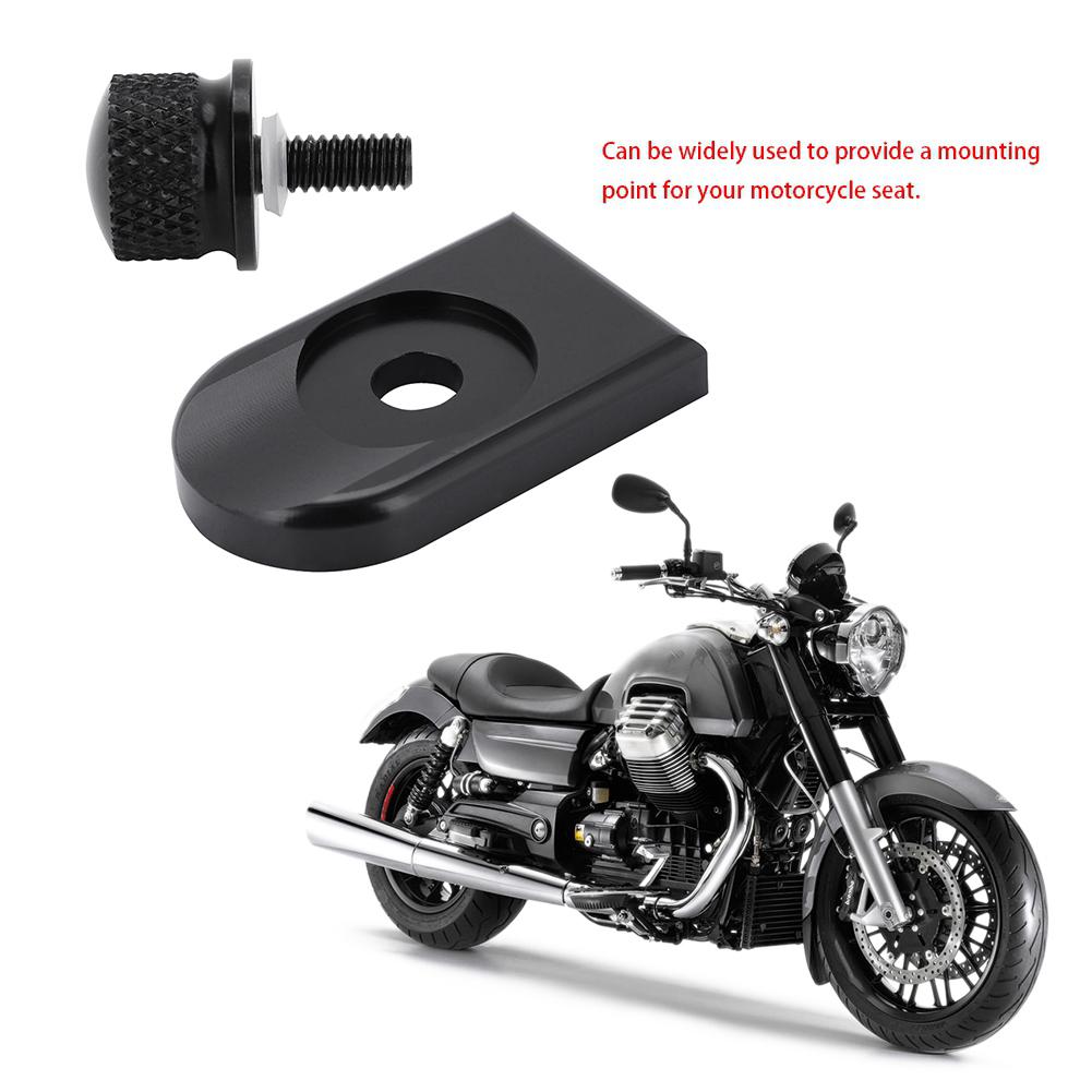 Aluminum Motorcycle Seat Bolt Tab Screw Mount Knob Cover for 96 17