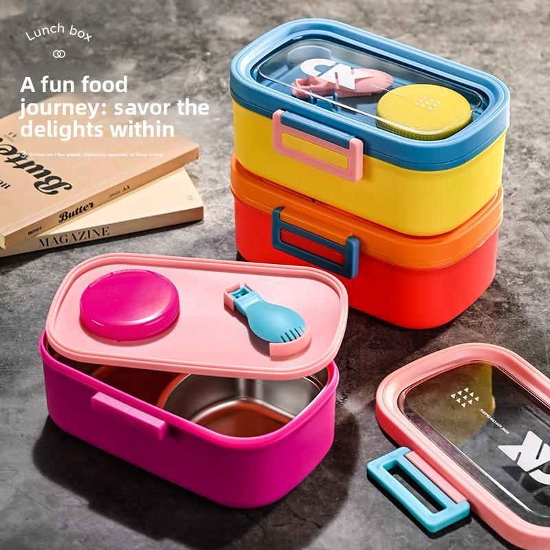 Mickey Mouse Childrens Bento Box With Divided Compartments For School Lunches