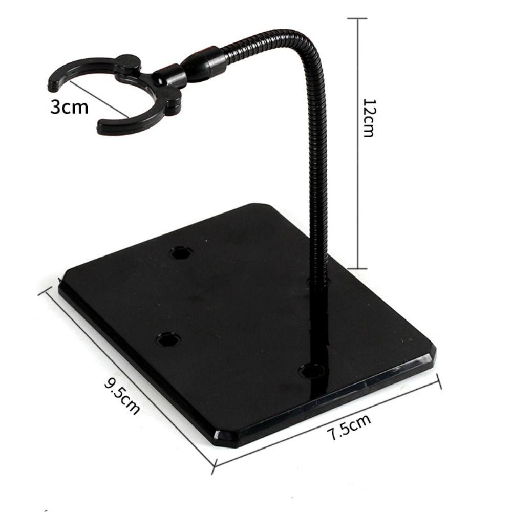 Replaceable Connectors Action Figure Stand Adjustable Arm Model Support Stand  Model Display