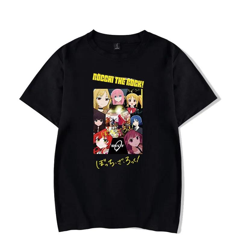 Classic Special Tshirt Bocchi The Rock Gotou Hitori Unisexga Shirt Anime Comfortable Hip Hop Graphic T Shirt Short Sleeve Tees