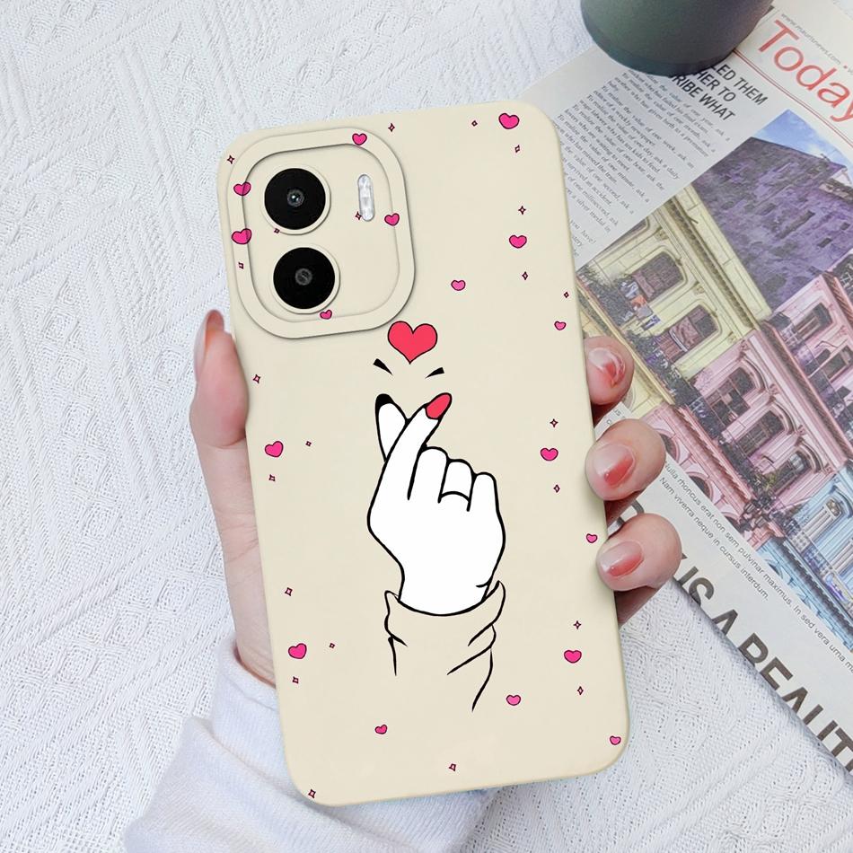 New Cases For Xiaomi Redmi A1 Plus A2 Plus Liquid Silicone Shockproof Phone Cover For Redmi A 1 A1+ Plus A 2 A2Plus Coque Funda