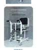 Elderly Care Hydraulic Sit-Up Lift Wheelchair with Commode
