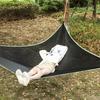 Cross-Border Triangle Air Hammock: Black Breathable Elastic Mesh for Outdoor Camping