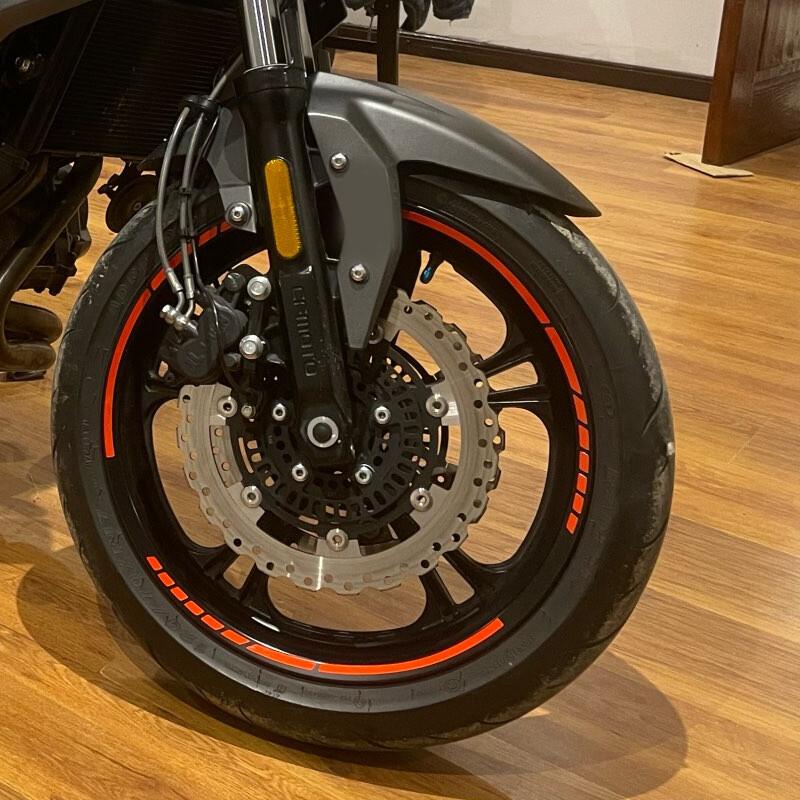 16/17/18/19" Reflective Rims Tape/Wheel Rim Decal Stripes Sticker Glowing Trim M
