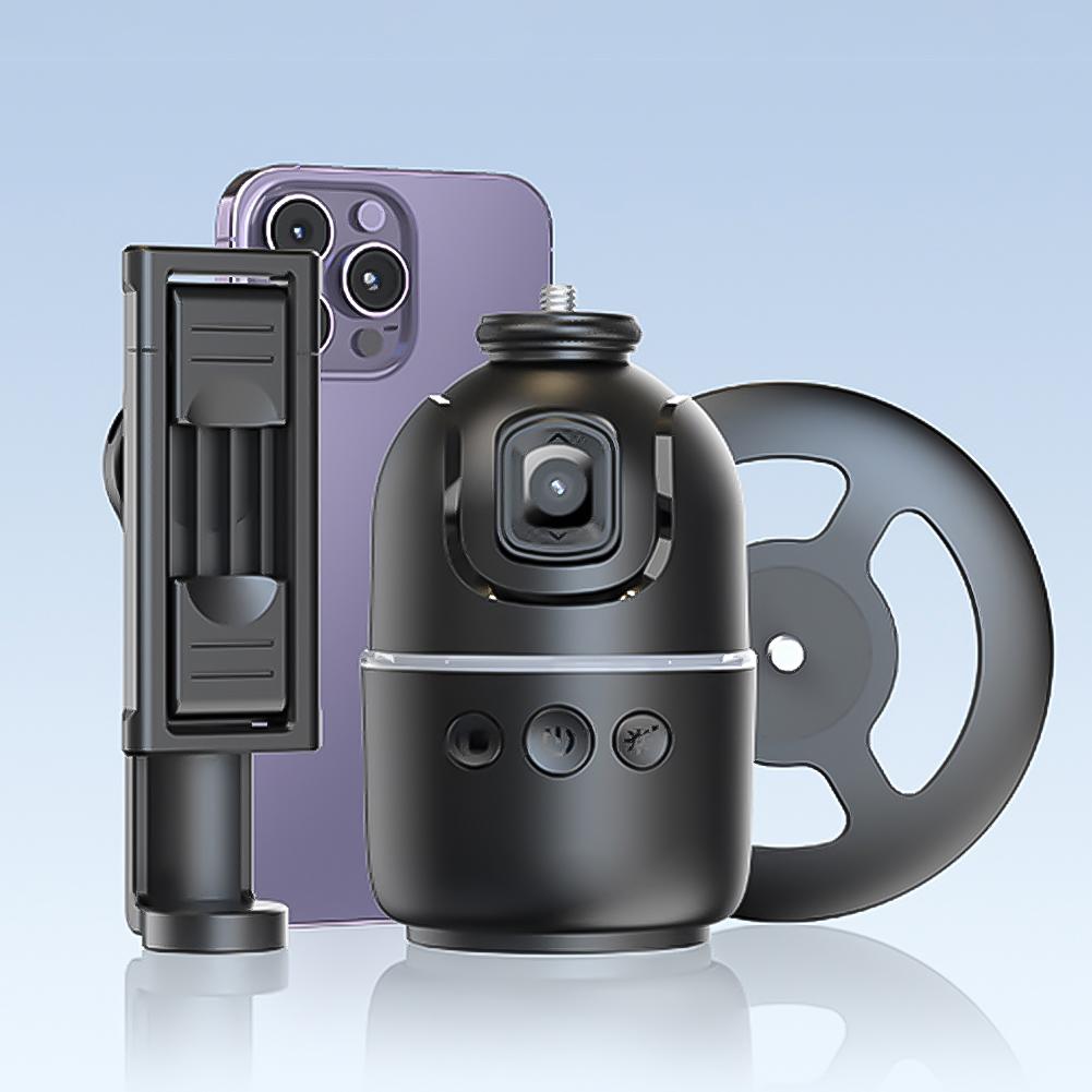 Automatischer Gesichtserkennungs-Stativ Kein App 360-Grad-Drehung Automatischer Tracking-Handyhalter Automatischer Tracking-Handyhalter Kein App Gesichtserkennungs-Handy