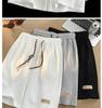 Women's Summer Waffle Pattern Breathable Bermuda Shorts