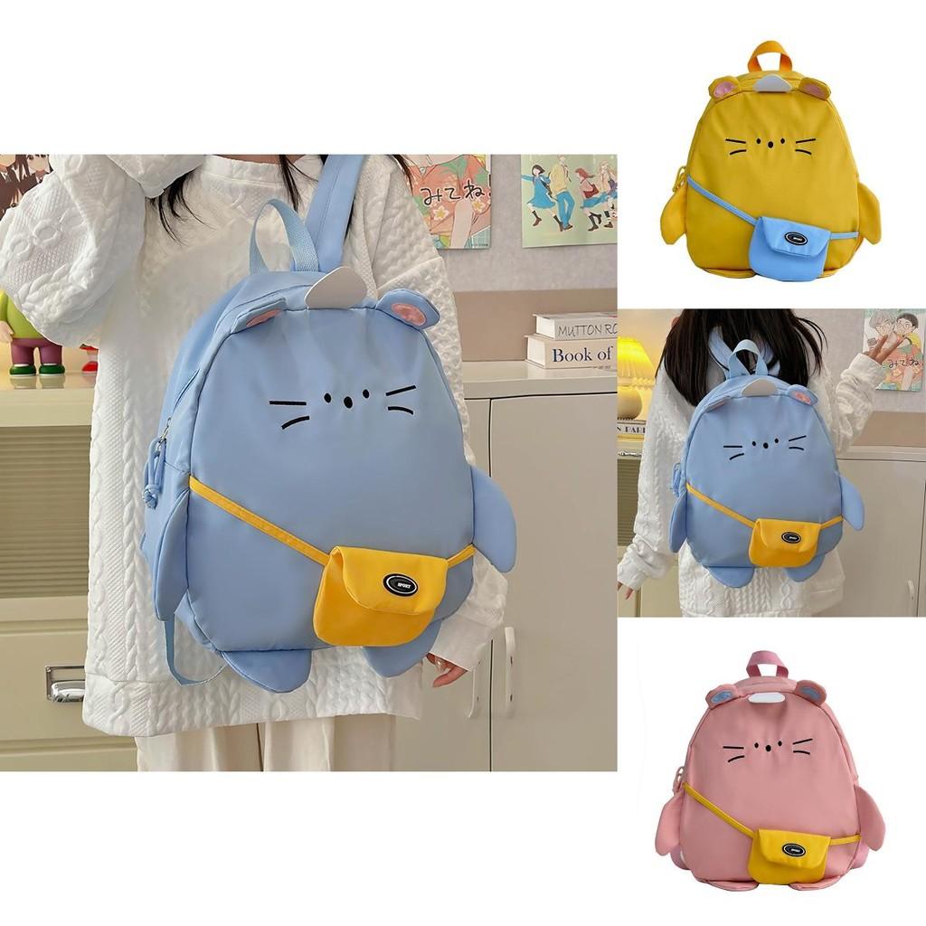 Spacious And Trendy Kids Backpack With Breathable Fabric And Charming Patterns