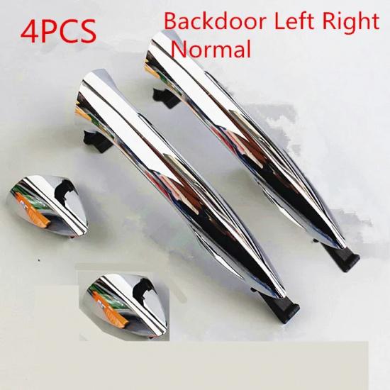 

For 2012-2016 Elantra MD with induction smart key electroplating light outside door handle 826513X210 826613X210 темно серый