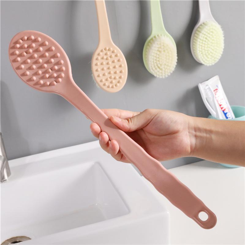 Rub Bath Bath Brush Long Handle Soft Hair Bath Brush Rub Bath Bath Brush Bathroom Body Bath Brush Rub Back Bath Brush