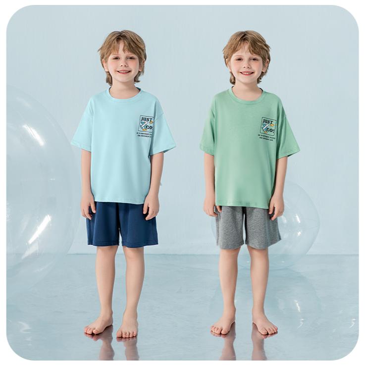 English Bolun Children's 100% Cotton Sleepwear Set