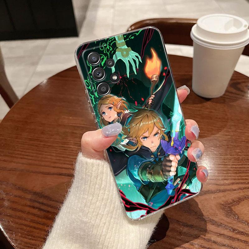 Legends-Z-Zeldas Game Clear Phone Case For Samsung Galaxy A56 A57 A37 A55 A54 A36 A35 A26 A25 A16 A17 A07 A52 A34 A73 A21s Cover