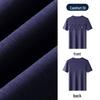 MONTAGUT Men's Short Sleeve Solid Casual T-Shirt