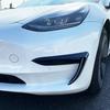 Für Tesla Model 3 2017-2023 Frontstoßstange Spoiler Nebelscheinwerfer Blenden Zierleiste Abdeckung Luftmesser Splitter Bodykit Tuning