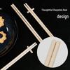 Miaojie Individually Wrapped Bamboo Chopsticks