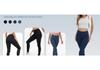 European & American Style High-Waisted Pocket Denim Yoga Pants