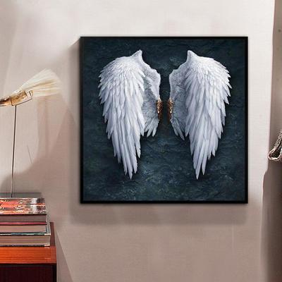 Pittura Diamante 5D Fai da Te Ali d'Angelo Ricamo Diamante Posa Completa Anime Kit Punto Croce Decorazione Casa Regalo Fatto a Mano