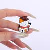 Cowboy Cat Enamel Pins Custom Tortoiseshell Calico Cat Brooches Lapel Badges Clothes Animal Jewelry Gift for Friends