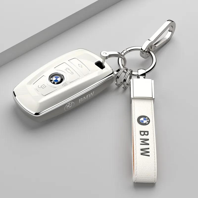 Car Sticker Hot 2025 New Fashion Style TPU Car Key Cover Case Shell For BMW 1 2 3 4 5 Sery F20 F21 F30 F31 F25 F01 F02 530i 550i