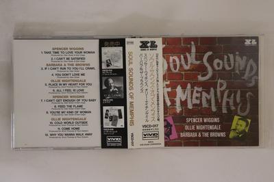 CD VARIOUS - Soul Sounds Of Memphis VSCD017 XL Japan Obi Soul/Funk Used