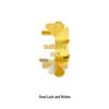Pure Gold 999 Princess Prosperity Mobile Phone Sticker - Good Luck & Wealth New Year Gift