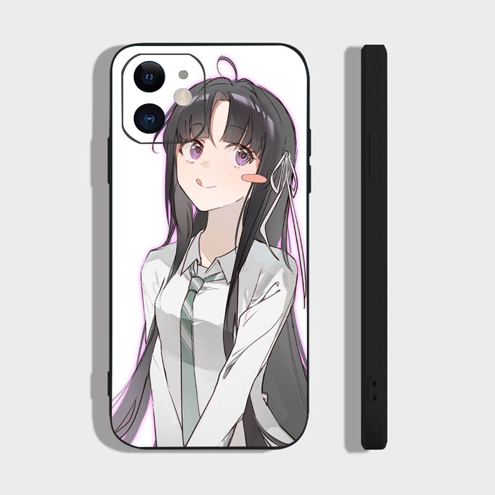 Awa Subaru Music Animation G-GIRLS BAND CRY Phone Case For IPhone 17 Air 16 15 14 13 Pro Max 11 12 Black Silicone Cover