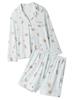 Open Collar Shirt Cut Shorts SET SHCO264136 SAX F [Snidel Home] Set ItemDOG & Women's