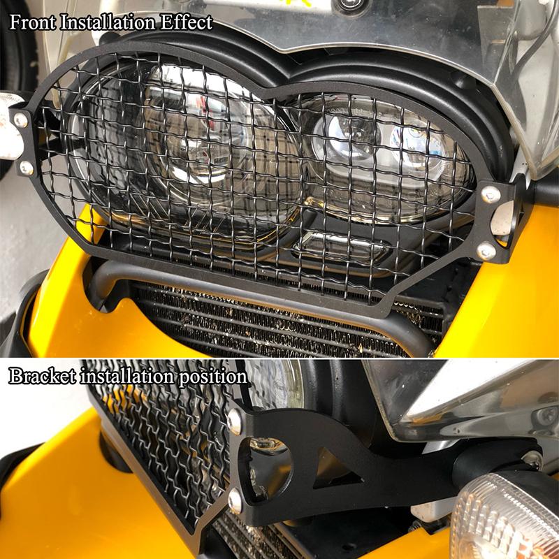 Rhyming Transparent Lens Cover Headlight Guard Protector For BMW GS R 1200 R1200GS R1200GSA Adv R1200 GS Oil cooled
